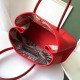 Hermes Red Fjord Garden Party 30cm With Printed Lining