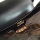 Hermes Constance 24cm Black Niloticus Crocodile