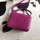 Hermes Constance 24cm Rose Scheherazade Niloticus Crocodile