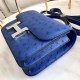 Hermes Mini Constance 18cm Blue Electric Ostrich Leather