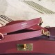 Hermes 24/24 29 Bag In Bordeaux Clemence Calfskin