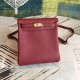 Hermes Bordeaux Clemence Kelly Ado PM Backpack