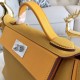 Hermes 24/24 29 Bag In Curry Clemence Calfskin