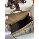 Hermes Epsom Kelly 25cm Sellier Handmade Taupe Bag