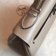 Hermes Swift Kelly 25cm Retourne Handmade Grey Bag