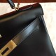 Hermes Black Box Kelly Retourne 32cm Handmade Bag