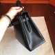 Hermes So Black Box Kelly Retourne 32cm Handmade Bag