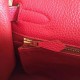 Hermes Red Clemence Kelly Retourne 32cm Handmade Bag