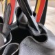 Hermes Licol 17cm Bag In Black Evercolor Calfskin