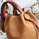 Hermes Licol 17cm Bag In Tan Evercolor Calfskin