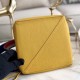 Hermes Licol 17cm Bag In Yellow Evercolor Calfskin