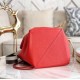 Hermes Licol 17cm Bag In Red Evercolor Calfskin