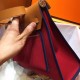 Hermes Herbag Zip 31cm Bag In Brown And Red