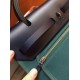 Hermes Herbag Zip 31cm Bag In Navy And Green