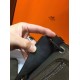 Hermes Herbag Zip 31cm Bag In Black And Canopee