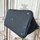 Hermes Shark Bolide 45cm Bag In Black Calfskin