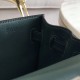 Hermes Dark Green Swift Kelly Danse Bag