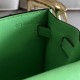 Hermes Green Swift Kelly Danse Bag