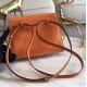 Hermes Orange Swift Kelly Danse Bag