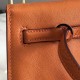 Hermes Orange Swift Kelly Danse Bag