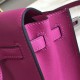 Hermes Rose Purple Swift Kelly Danse Bag