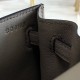 Hermes Grey Swift Kelly Danse Bag