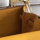 Hermes Yellow Swift Kelly Danse Bag