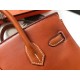 Hermes Gold Birkin 25cm Swift Handmade Bag