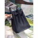 Hermes Black Epsom Birkin 40cm Handmade Bag