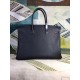 Hermes Black Epsom Birkin 40cm Handmade Bag