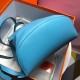 Hermes GR24 Backpack In Blue Everycolor Calfskin