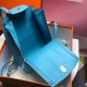 Hermes GR24 Backpack In Blue Everycolor Calfskin