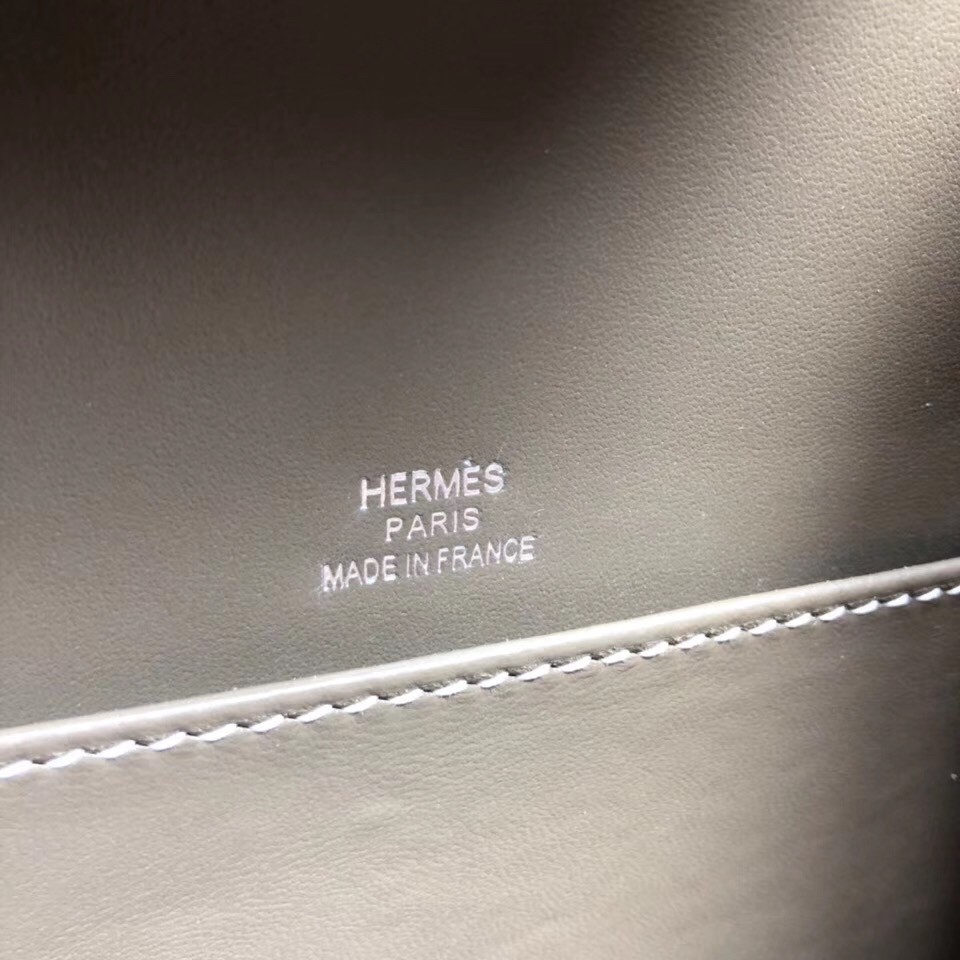 Hermes GR24 Backpack In Taupe Everycolor Calfskin