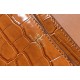 Hermes Constance 18cm Bag In Brown Embossed Crocodile