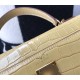 Hermes Kelly 28cm Bag In Jaune Poussin Embossed Crocodile GHW