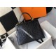 Hermes Kelly 28cm Bag In Black Embossed Crocodile GHW