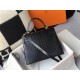 Hermes Kelly 25cm Bag In Black Embossed Crocodile