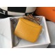 Hermes Constance 24cm Bag In Yellow Embossed Crocodile