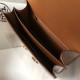 Hermes Constance 24cm Bag In Brown Embossed Crocodile