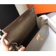 Hermes Kelly 25cm Bag In Taupe Embossed Crocodile