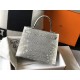 Hermes Kelly 28cm Bag In Ombre Embossed Natural Lizard