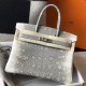 Hermes Birkin 30cm Bag In Ombre Embossed Natural Lizard