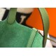 Hermes Vert Criquet Picotin Lock PM 18cm Handmade Bag