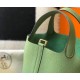 Hermes Vert Criquet Picotin Lock PM 18cm Handmade Bag