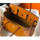 Hermes Birkin 30cm Bag In Gold Embossed Crocodile Leather