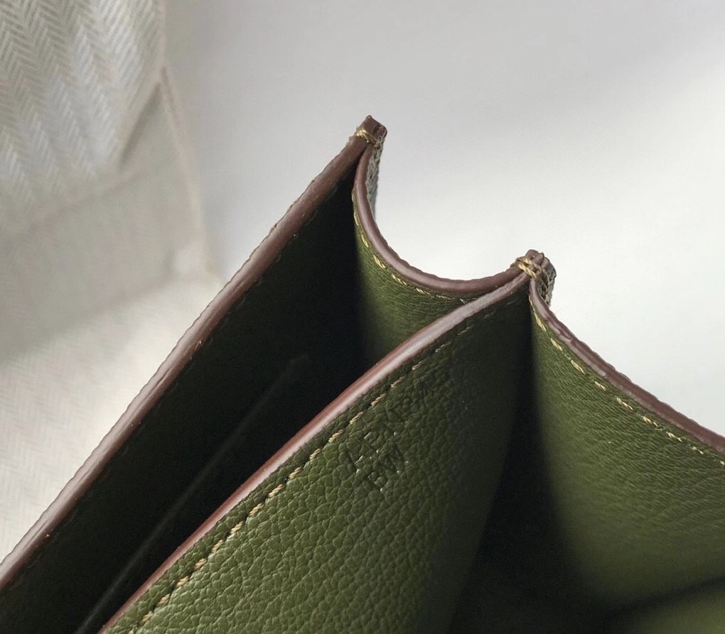 Hermes Mini Constance 18cm Epsom Vert Olive Bag