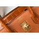 Hermes Touch Birkin 25cm Limited Edition Gold Bag