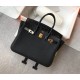 Hermes Touch Birkin 25cm Limited Edition Black Bag