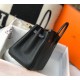 Hermes Touch Birkin 25cm Limited Edition Black Bag