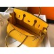 Hermes Touch Birkin 30cm Limited Edition Yellow Bag